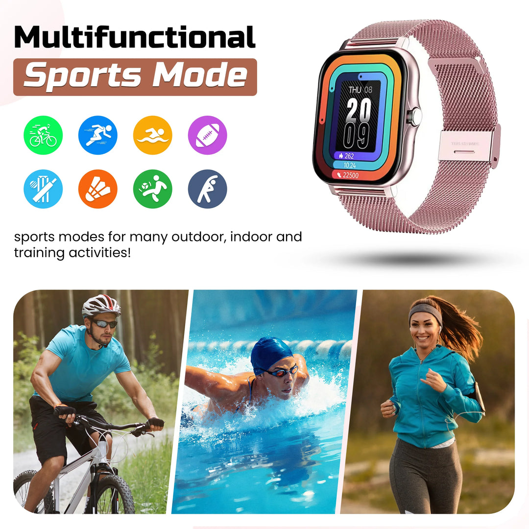Women’s Smartwatch - Slim Design - Health Tracking