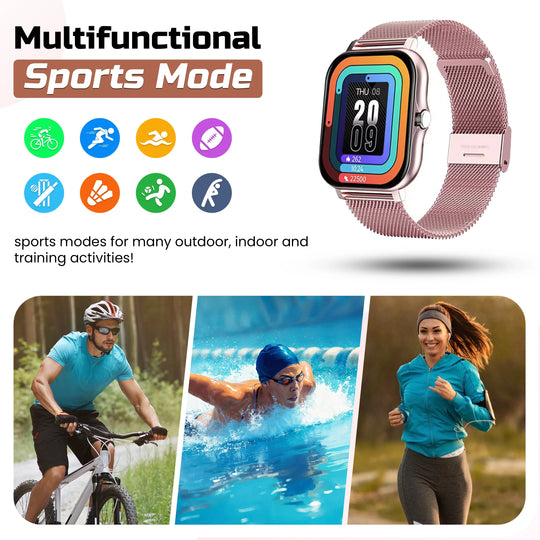 Women’s Smartwatch - Slim Design - Health Tracking