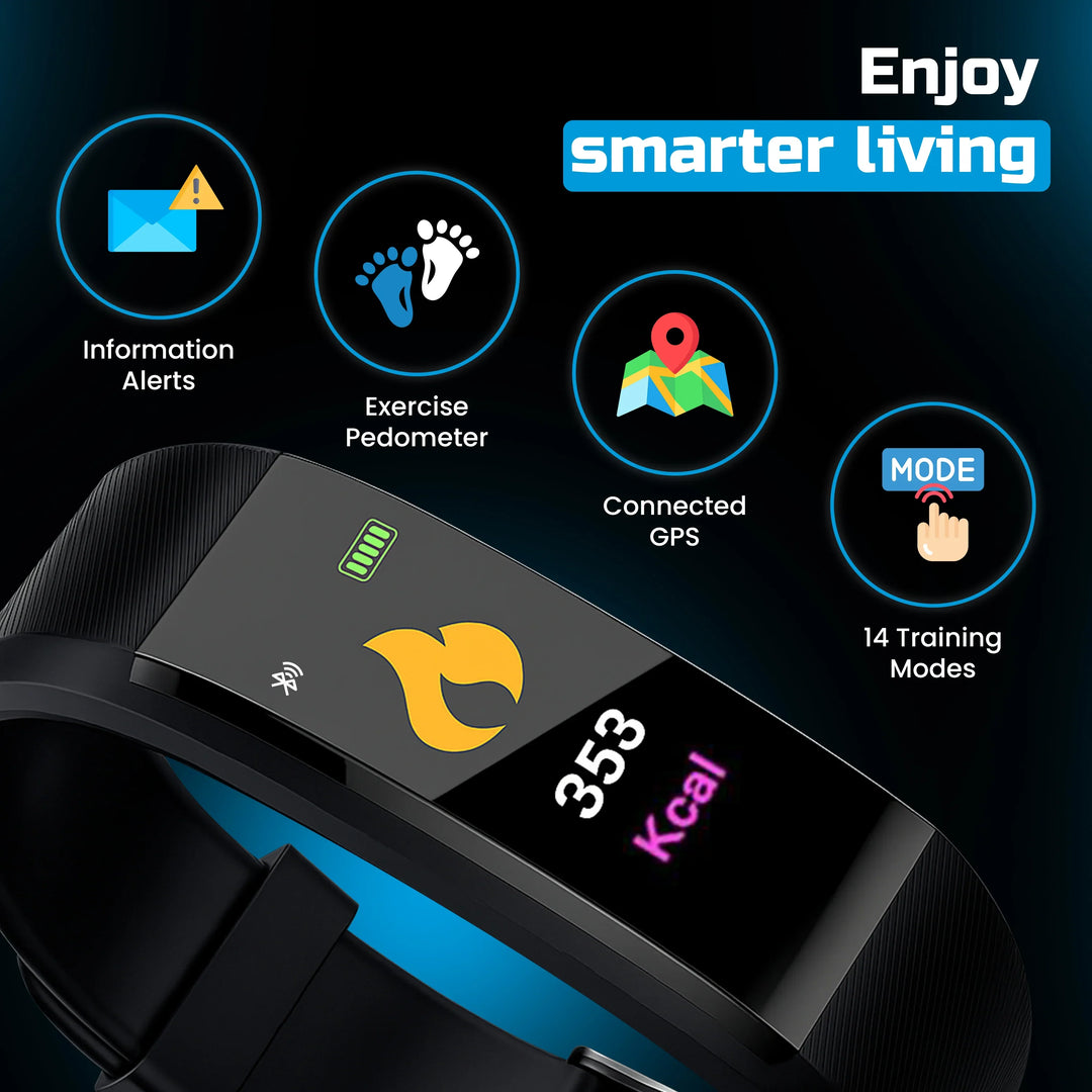 Senior Smartwatch - Activity Tracking - LED Display