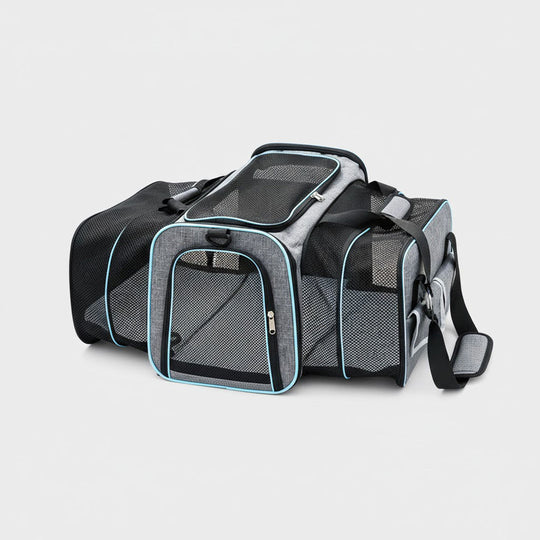 Foldable Pet Carrier - Compact Design - Secure Travel