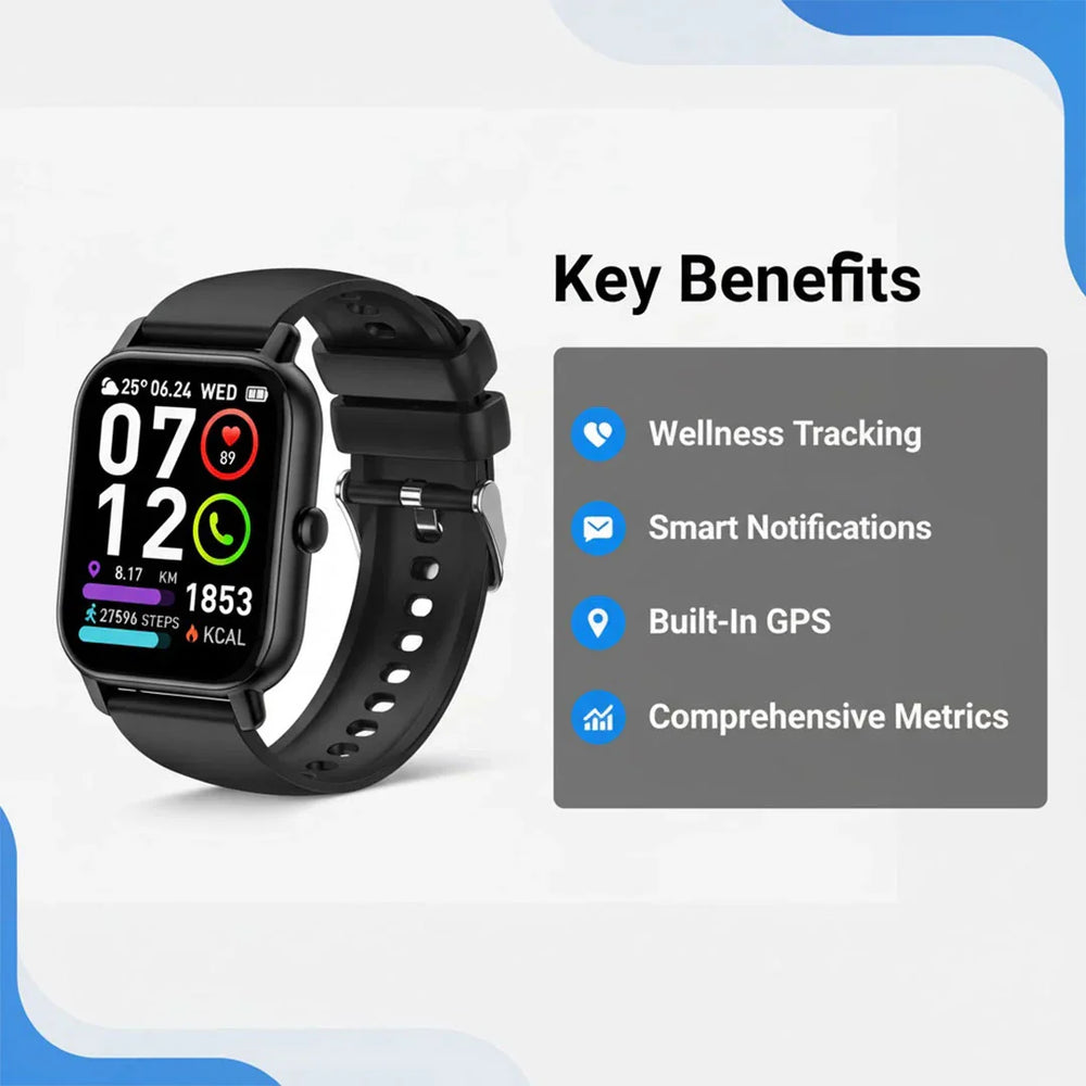 Smartwatch - Wellness Tracking - Activity Monitor