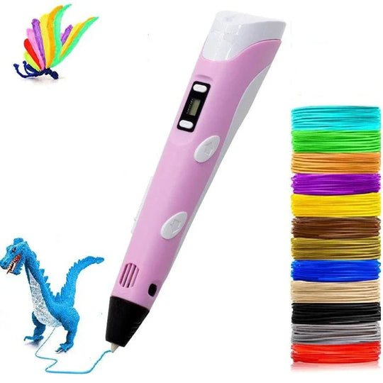 3D Printing Pen - Kids Art Tool - Colour Filaments
