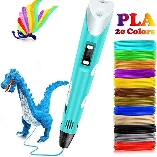3D Printing Pen - Kids Art Tool - Colour Filaments