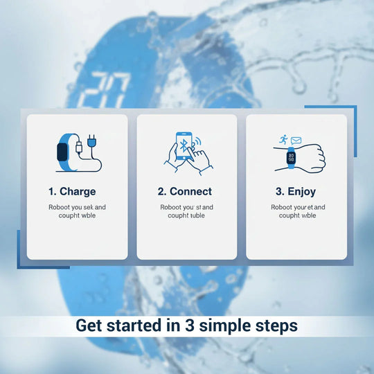 Smartwatch - Activity Tracking - Notification Alerts