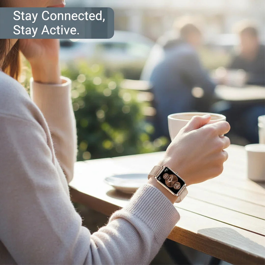 Smartwatch - Fitness Tracking - Notification Display