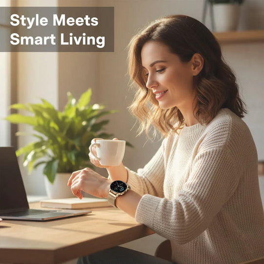 Women’s Smartwatch - Health Monitoring - Message Alerts