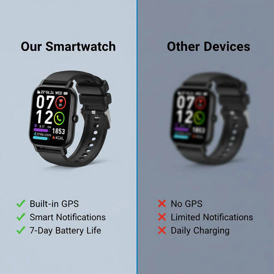 Smartwatch - Wellness Tracking - Activity Monitor