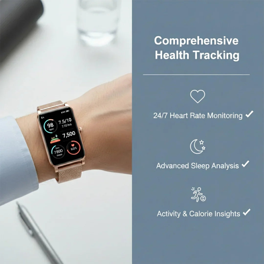 Smartwatch - Fitness Tracking - Notification Display