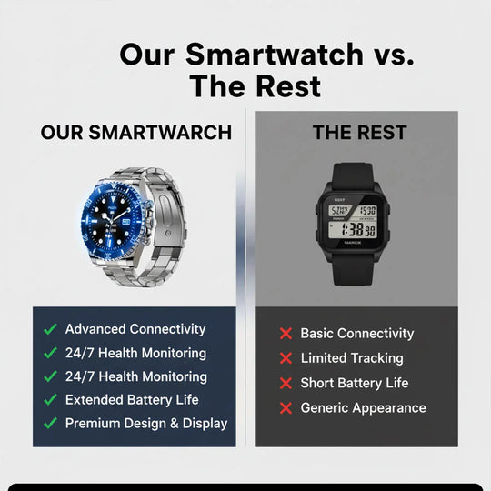 Smartwatch - Bluetooth Connectivity - Activity Tracking