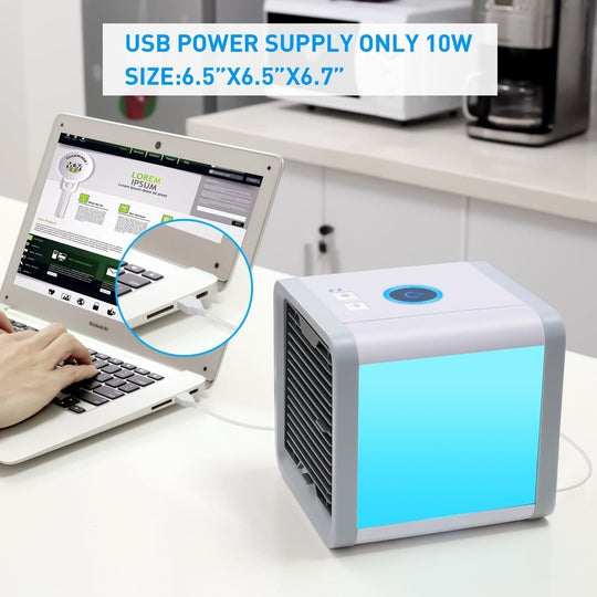 Air Cooler - Portable Humidifier - Air Purifier