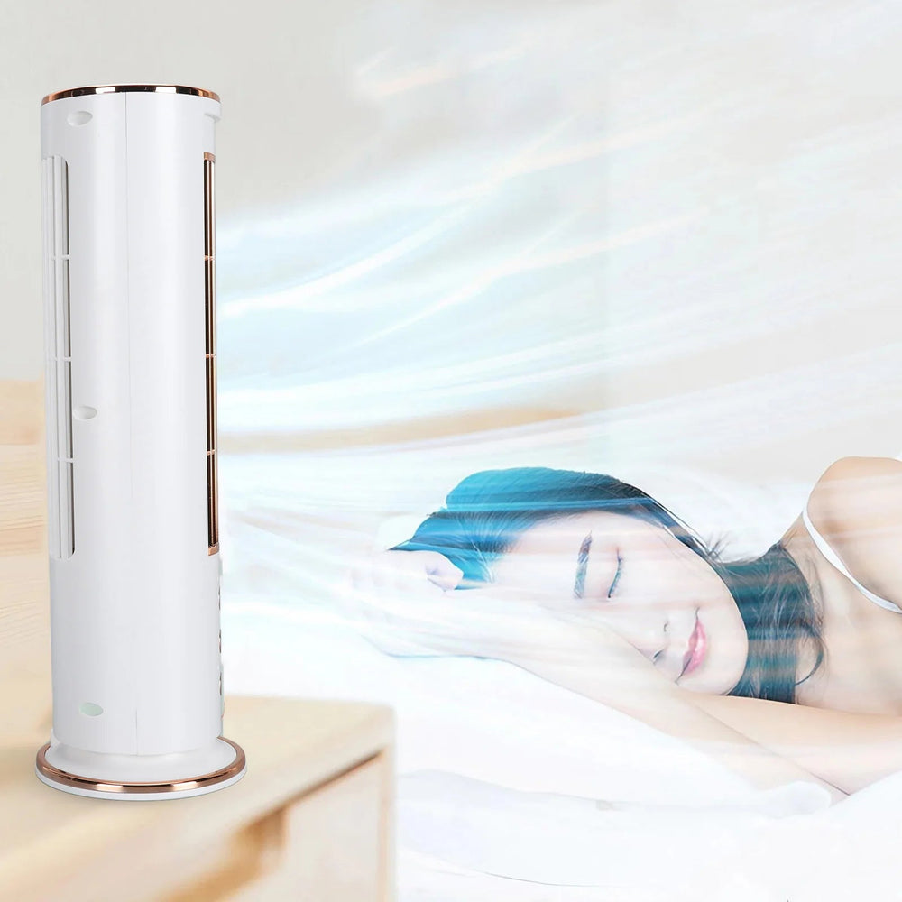 Bladeless Desk Fan - USB Rechargeable - Remote Control