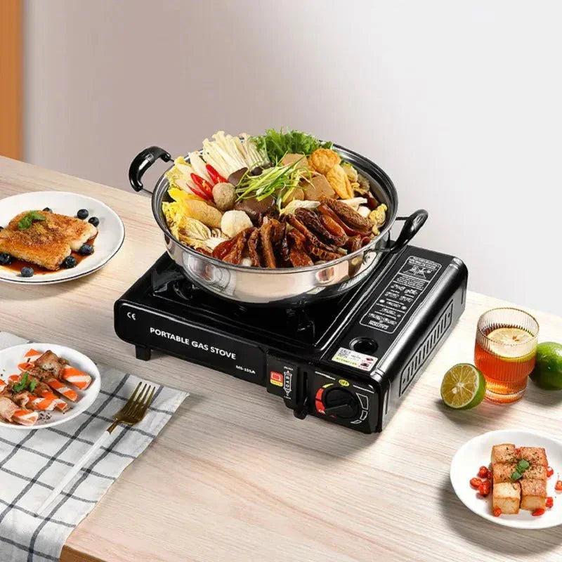 Camping Gas Stove - Portable Design - 2100W Power