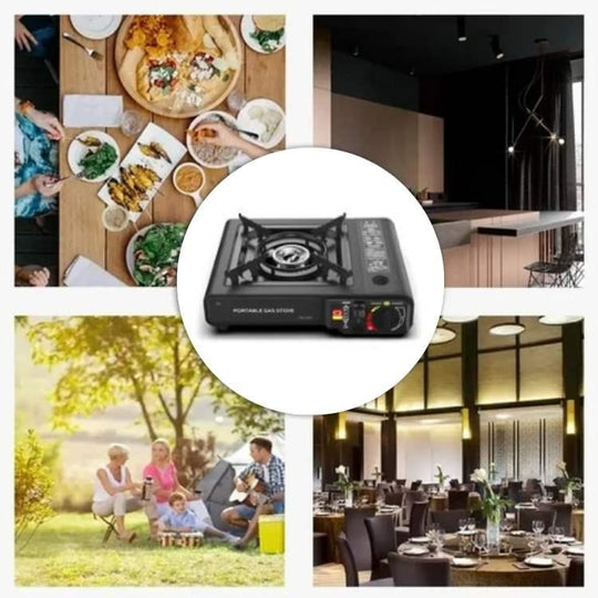 Camping Gas Stove - Portable Design - 2100W Power