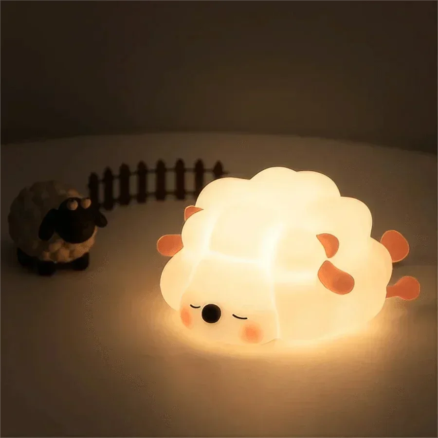 Children's Night Light - Silicone Animal - USB Rechargeable