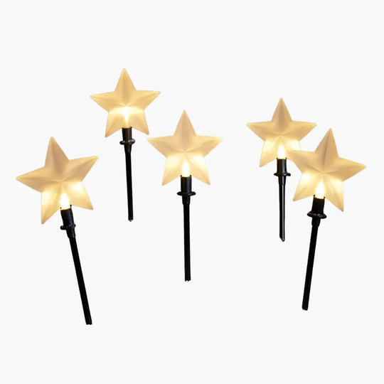 Christmas Decorations Light - Star Pathway - Garden Stake Lights