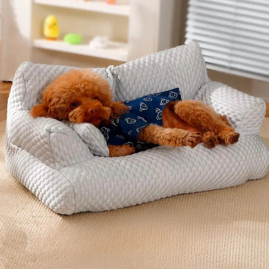 Cooling Dog Sofa - Fabric for Optimal Airflow - Supportive Design