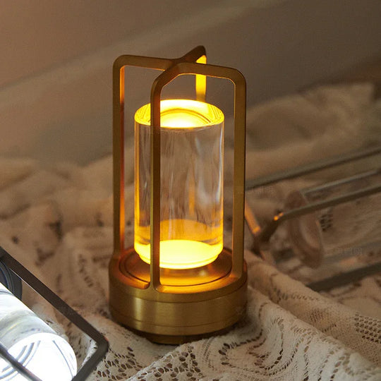 Cordless LED Lamp - Metal Design - Touch Control