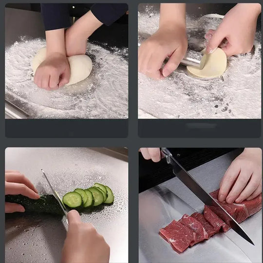 Cutting Board - Stainless Steel - Kitchen Surface