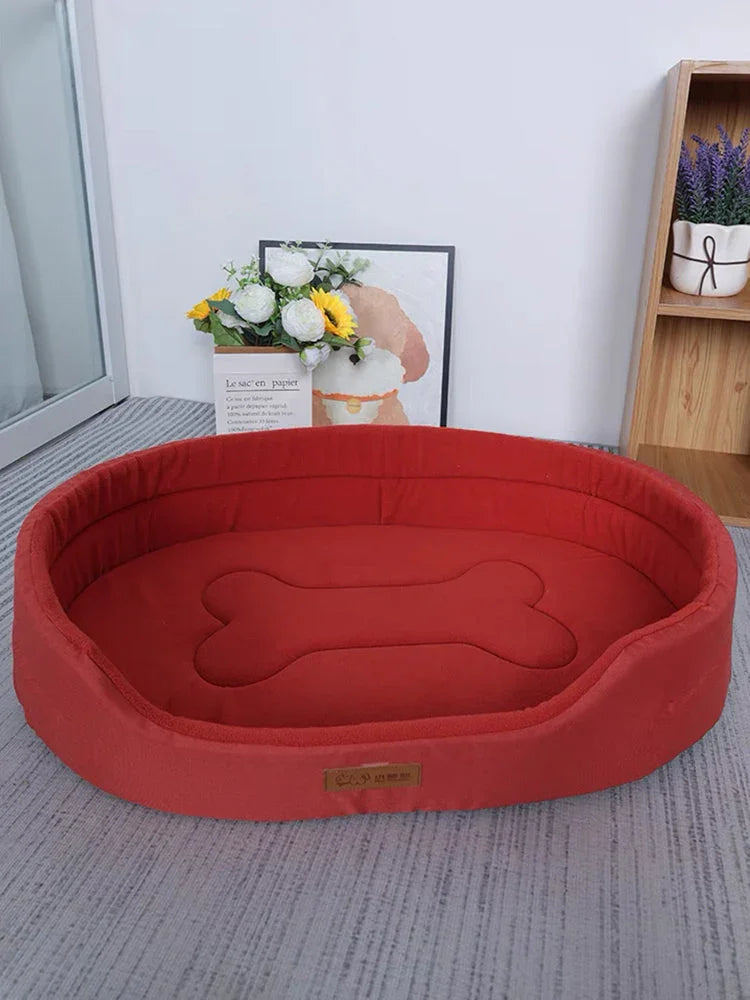Dog Bed - Memory Foam - Washable Cover