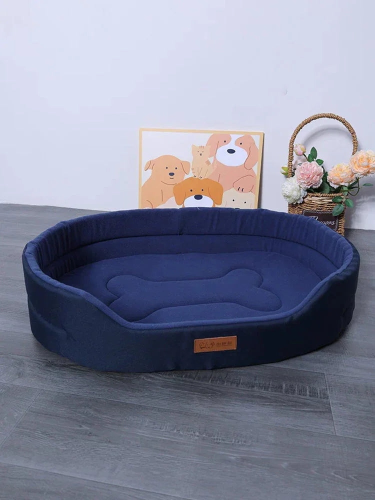 Dog Bed - Memory Foam - Washable Cover