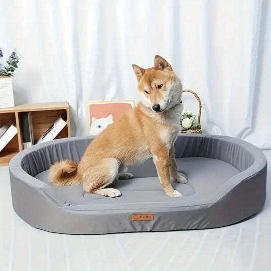 Dog Bed - Memory Foam - Washable Cover