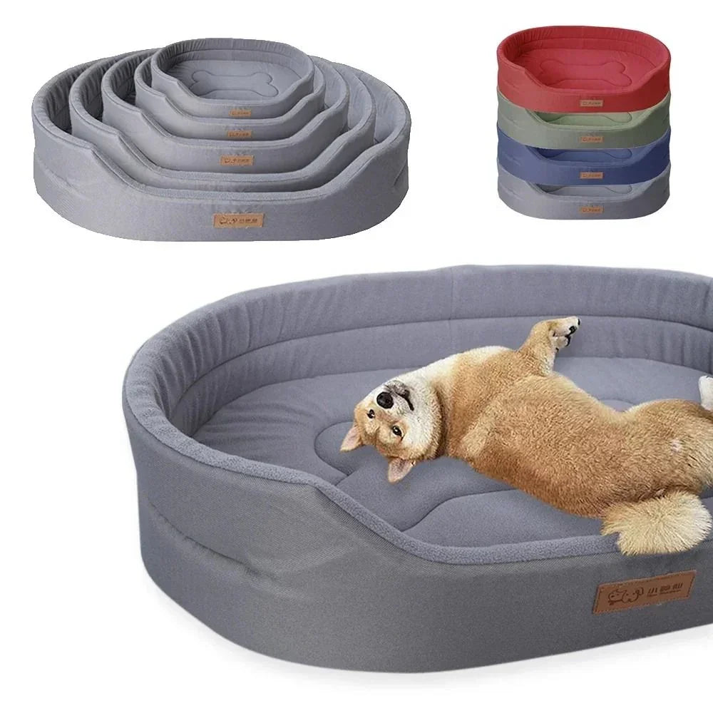 Dog Bed - Memory Foam - Washable Cover