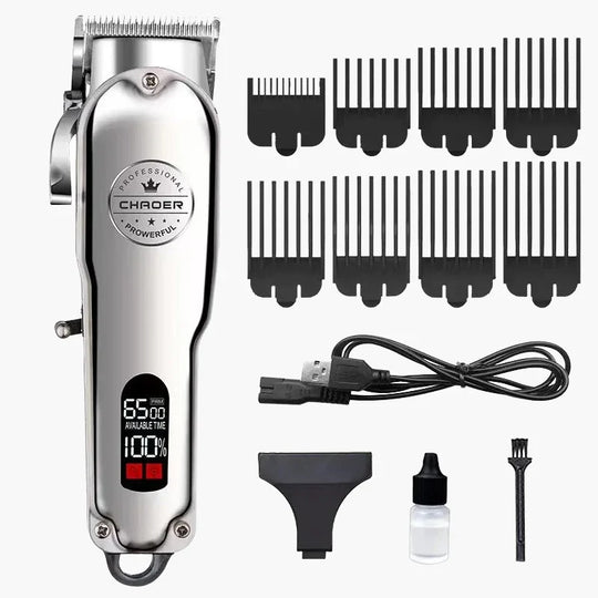 Dog Hair Clipper - Rechargeable Trimmer - Metal Design