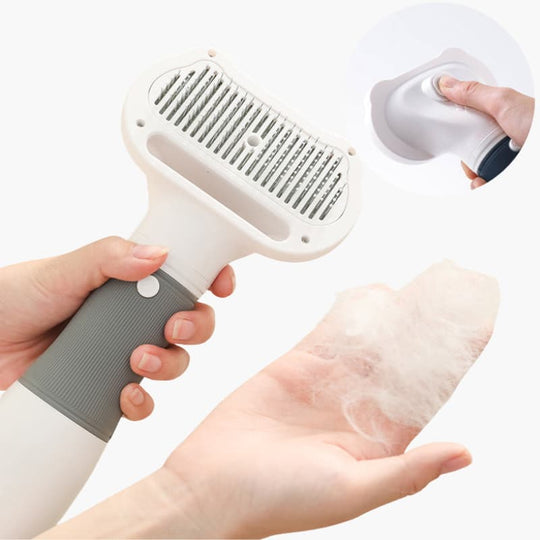 Dog Hair Dryer - Grooming Brush - Styling Comb