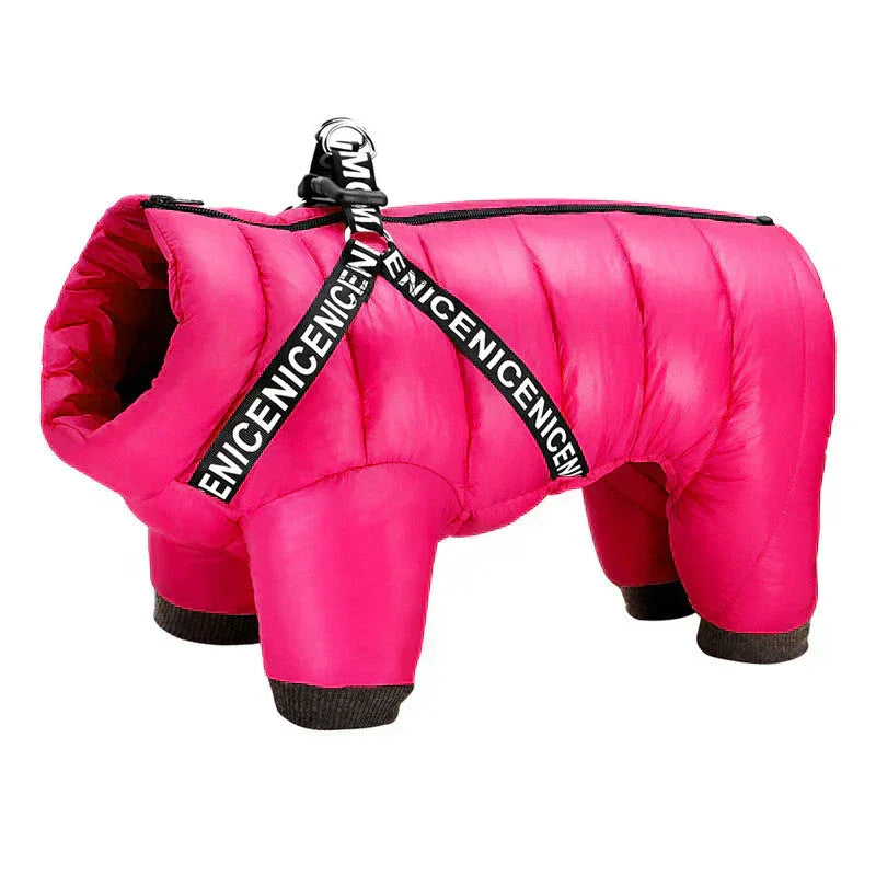 Dog Winter Coat - Insulated Jacket - Cold Weather Protection