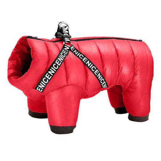 Dog Winter Coat - Insulated Jacket - Cold Weather Protection