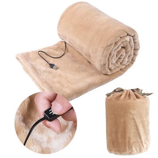 Electric Blanket - Cordless Design - USB Heated