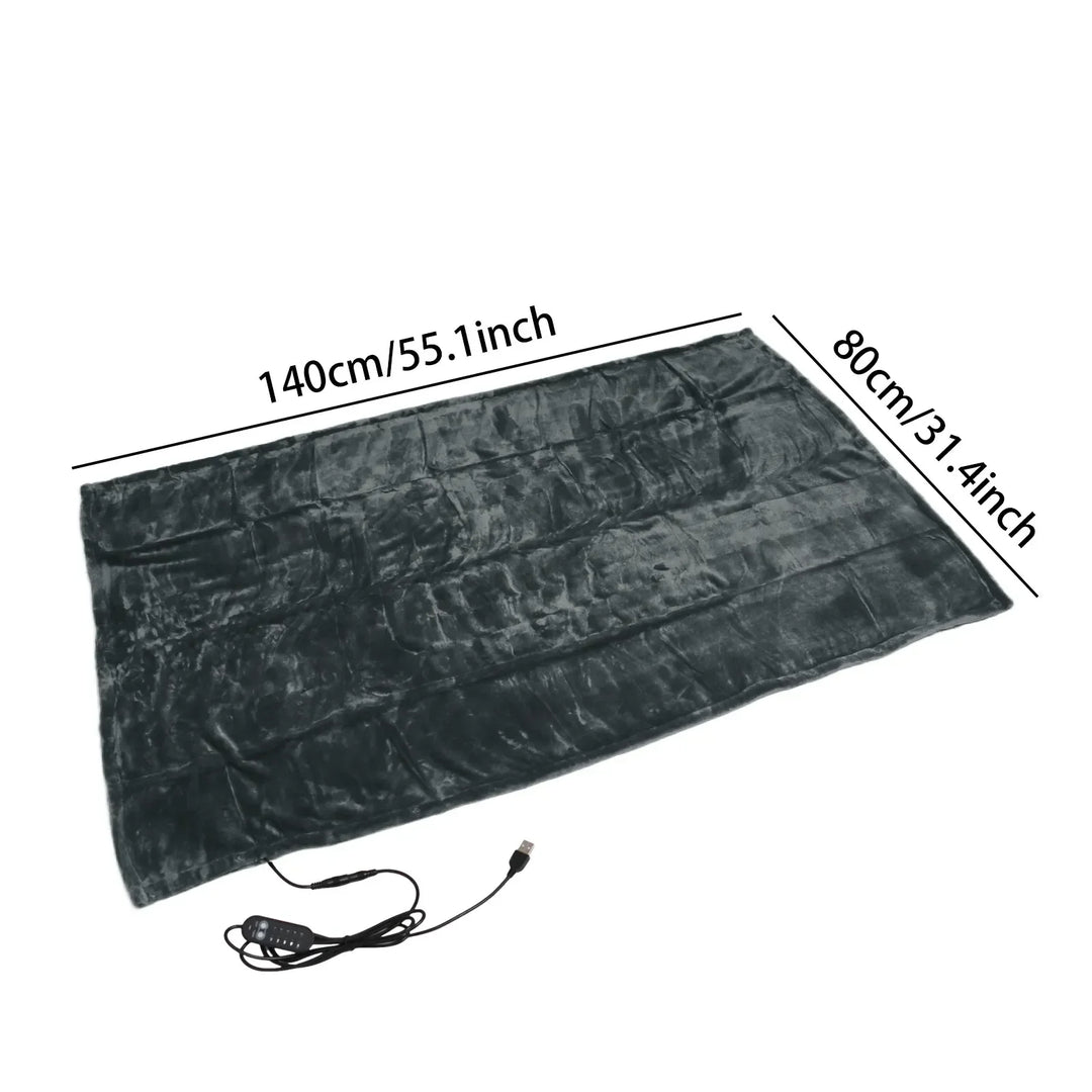Electric Blanket - Cordless Design - USB Heated