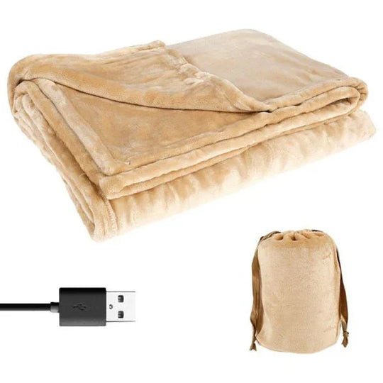 Electric Blanket - Cordless Design - USB Heated