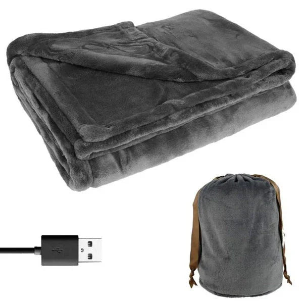 Electric Blanket - Cordless Design - USB Heated