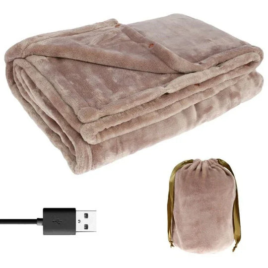 Electric Blanket - Cordless Design - USB Heated