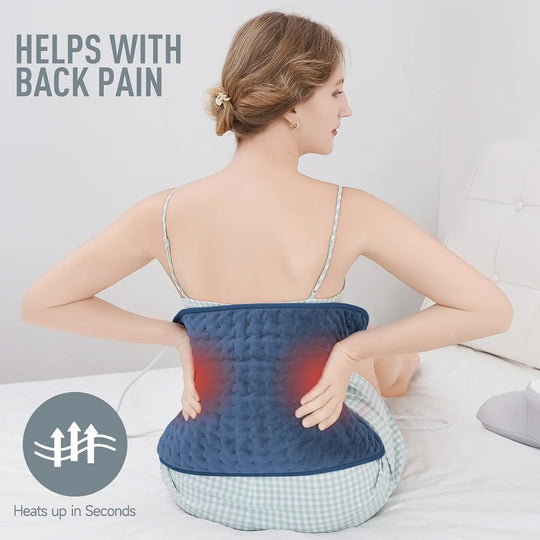 Electric Heating Pad - Adjustable Temperature - Timer Function
