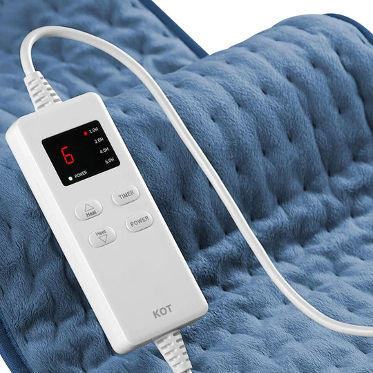 Electric Heating Pad - Adjustable Temperature - Timer Function