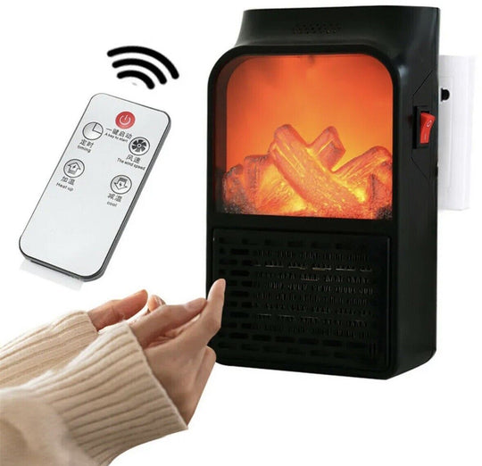 Electric Space Heater - Plug In - Adjustable Temperature