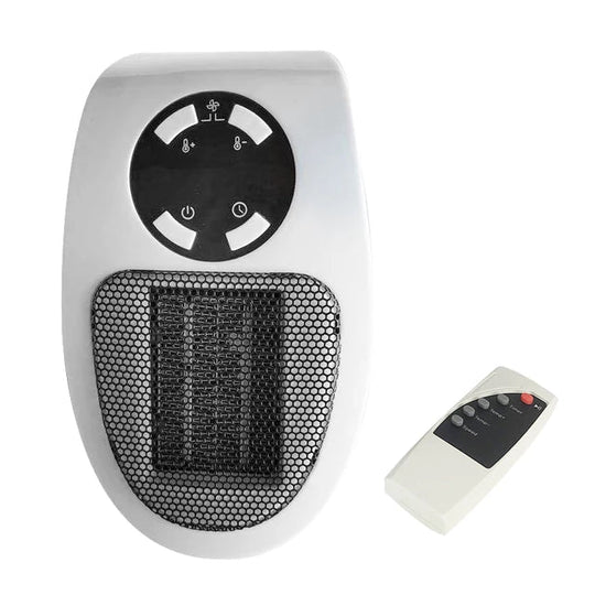 Electric Space Heater - Portable Plug-In - Compact Design