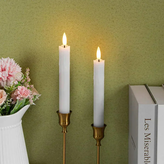 Flameless LED Candles - Realistic Flame - Battery Operated