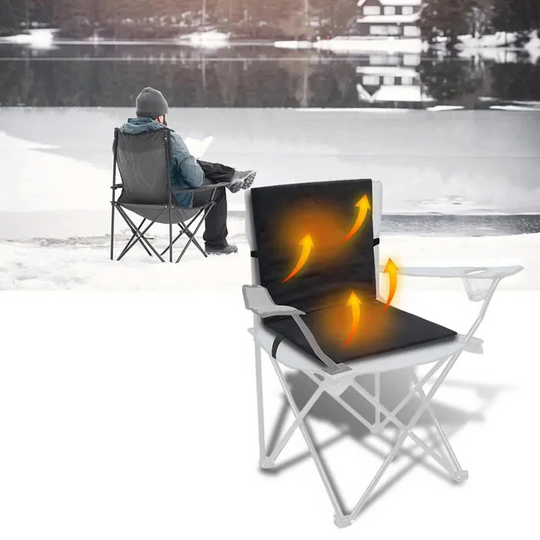 Foldable Heated Seat Cushion - 3 Temperature Settings - USB Powered