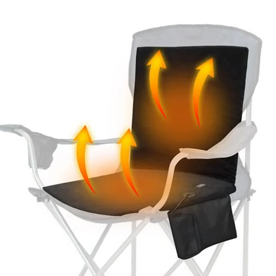 Foldable Heated Seat Cushion - 3 Temperature Settings - USB Powered