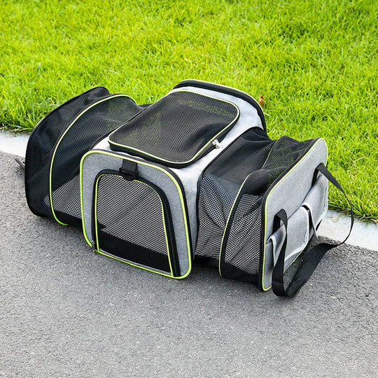 Foldable Pet Carrier - Compact Design - Secure Travel