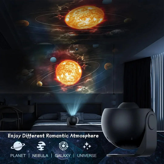 Galaxy Projector - 360° Rotation - Celestial Display