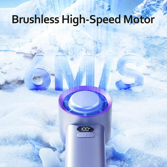 Handheld Fan - Portable Design - Rechargeable Battery