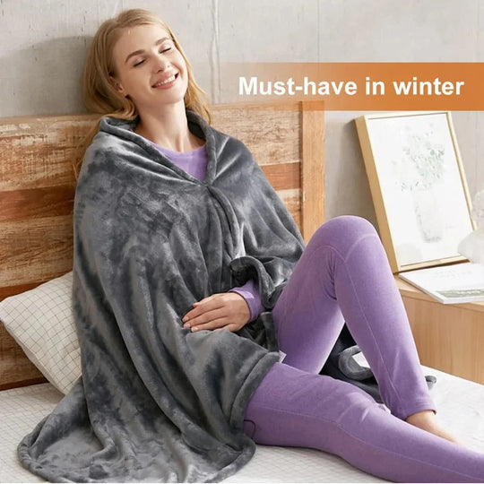 Heated Shawl - Portable USB - Adjustable Settings