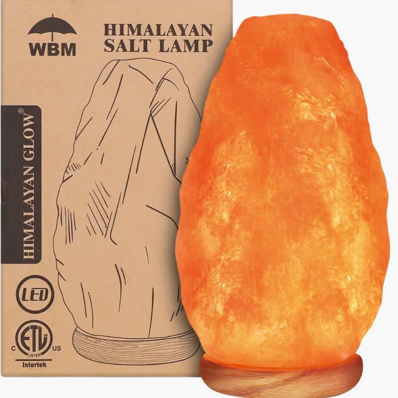 Himalayan Salt Lamp - USB Powered - Crystal Design