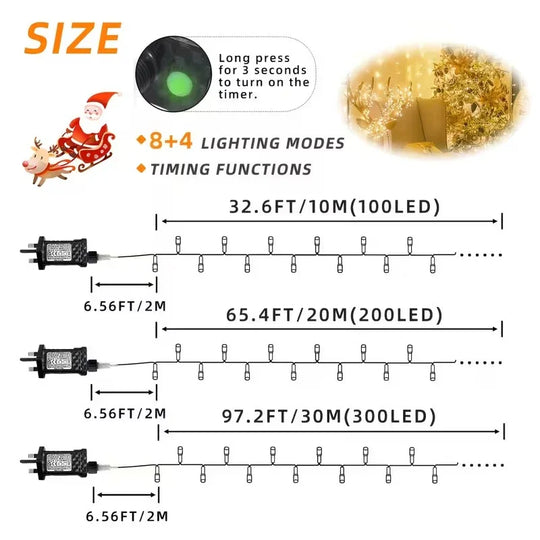 Indoor Fairy Light String - LED Decoration - Christmas Lights