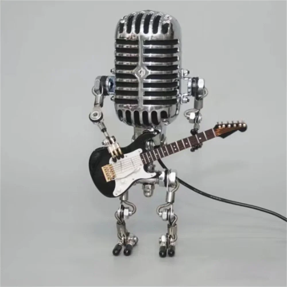 Industrial Table Lamp - Robot Design - Adjustable Brightness 2