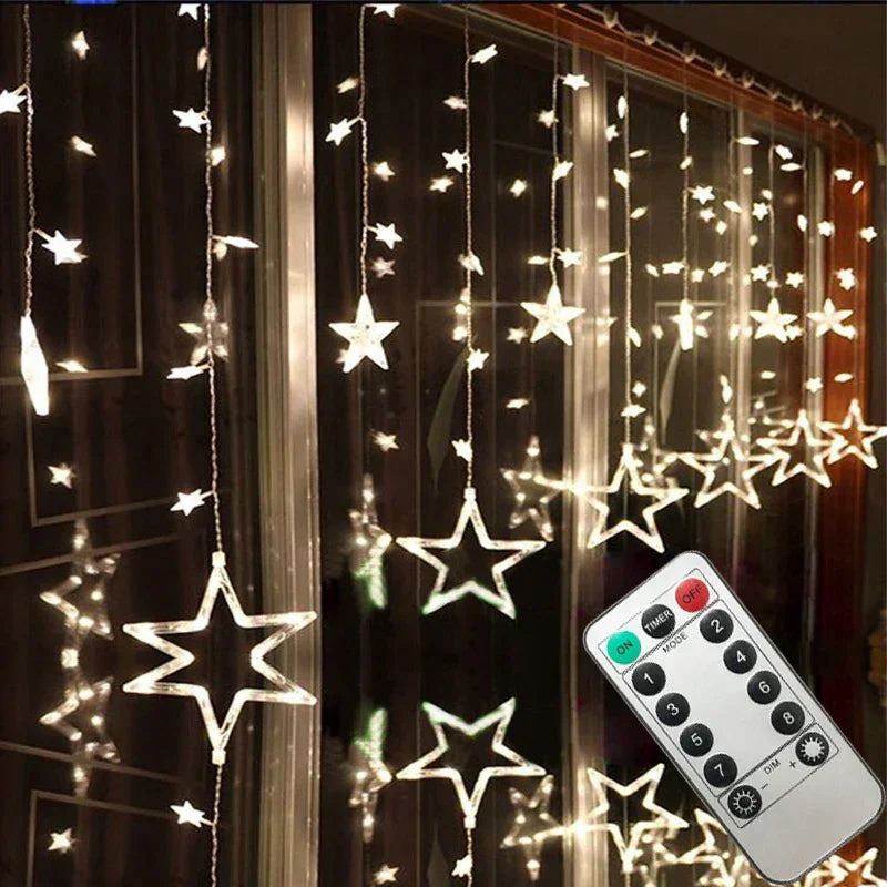 LED Star Garland - Decorative Lighting